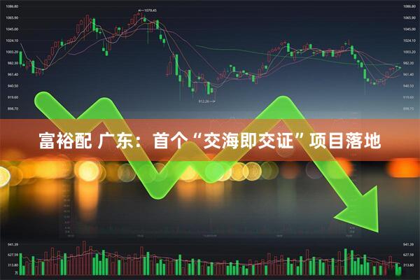富裕配 广东：首个“交海即交证”项目落地